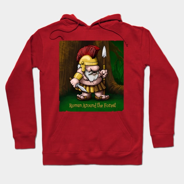 Roman Around Hoodie by Smiling_Tater_Design